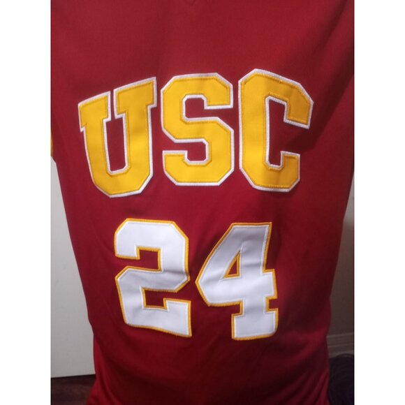 USC Brian Scalabrine #24 custom stitched basketball jersey Size XL - Picture 3 of 8